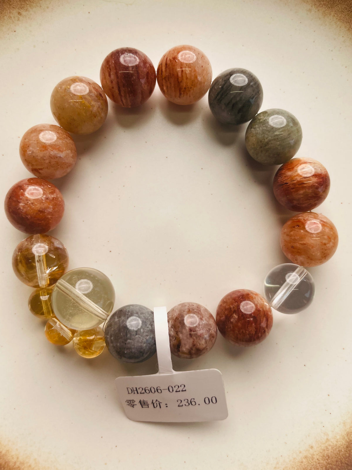 Dh2606-022 Natural Crystal Bracelet Styles (Images)