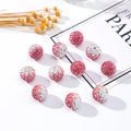 D04-Round Shape Rhinestone Charms