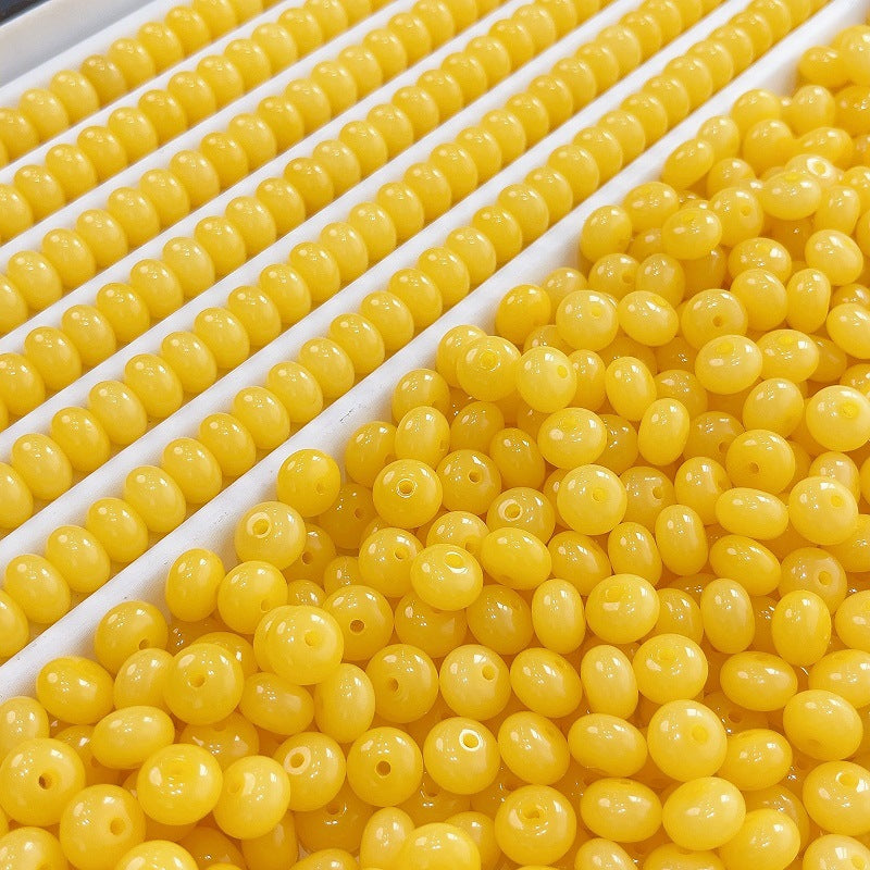 A19-Yellow Bodhi Beads【7mm】