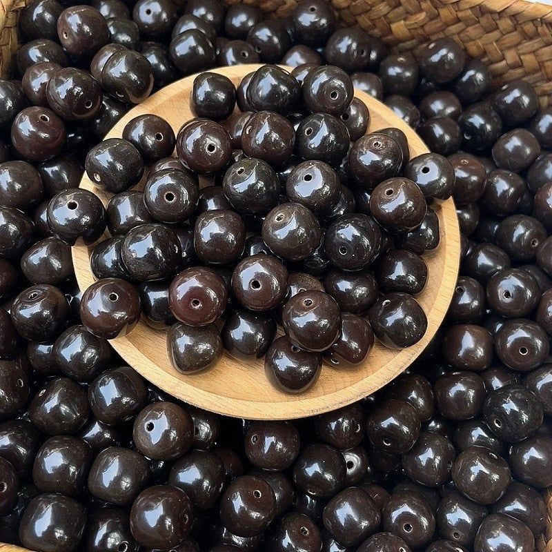 A12-Chocolate Bodhi Beads【12mm】