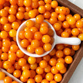 A28-Orange Bodhi Beads【12mm】