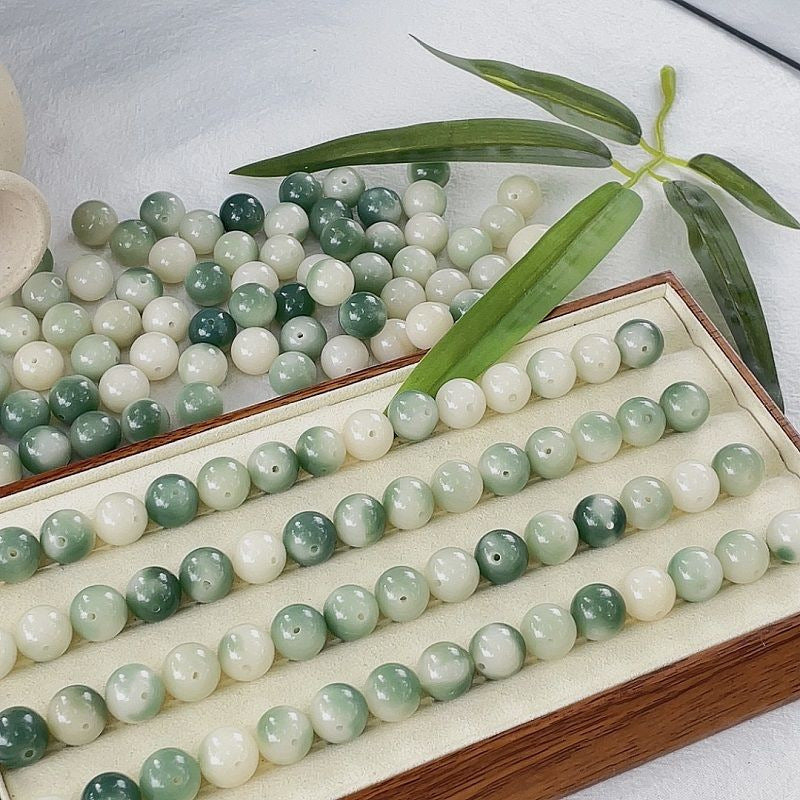 A04-Teal Bodhi Beads【12mm】