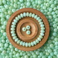 A24-Blue Abacus Bodhi Beads【8mm】