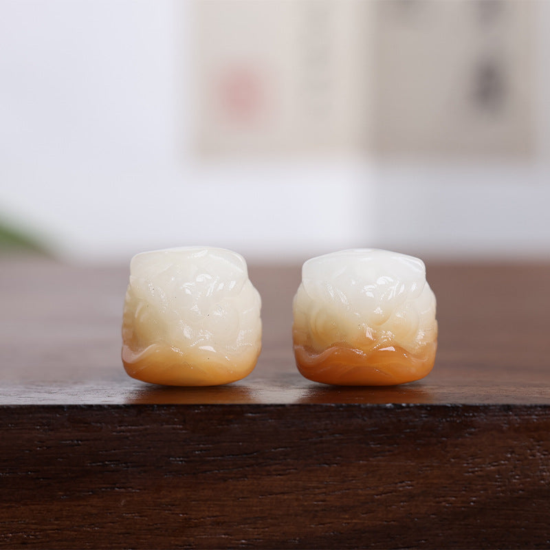 H08-Gradient Lion Bodhi Spacer Beads