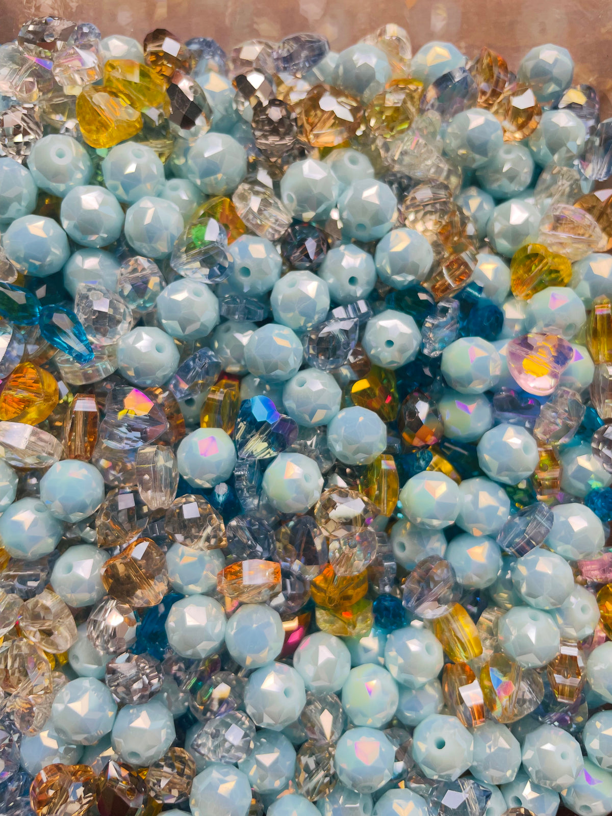 B11-Mixed Shaped Glass Beads