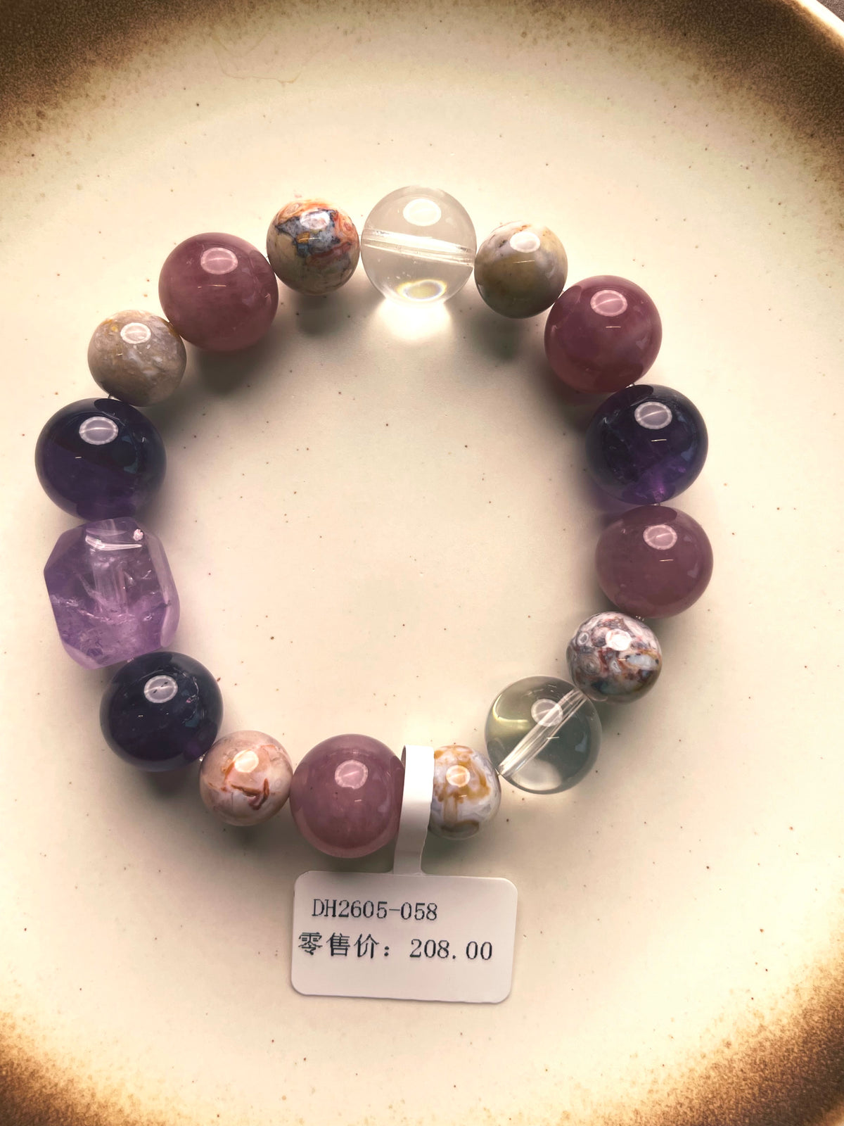 DH2605-058 Natural Crystal Bracelet Styles (Images)