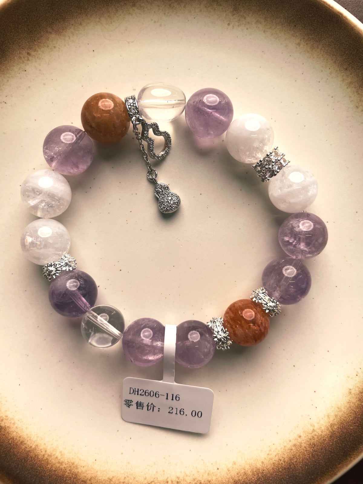 DH2606-116 Natural Crystal Bracelet Styles (Images)